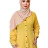 ShehMaan Bahgia Cintamu Gold Mustard Dress