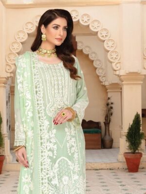 Shehmaan Special Embroidered Wedding Party Wear SM - 6004