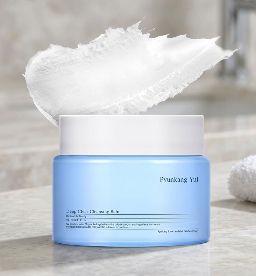 Pyunkang-Yul-PKY-Deep-Clear-Cleansing-Balm-All-in-One-Facial-Cleanser-for-Heavy-Makeup-Removal-Moisturized-Finish-with-Plant-Based-Oil-Korean-Skincare-3.38-Fl.