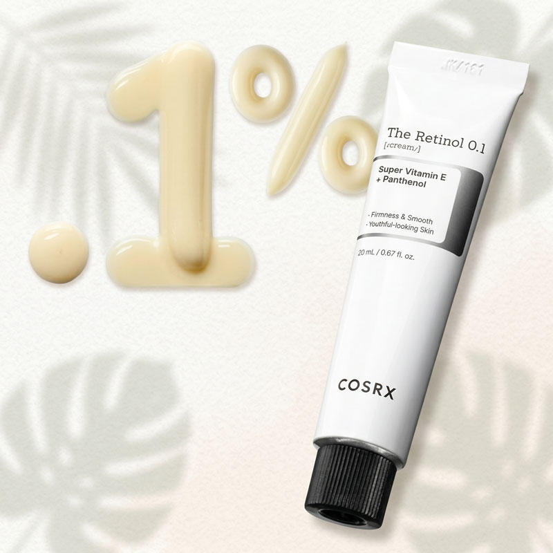 COSRX Retinol 0.1% Cream, 0.67 Oz, Anti-aging Eye & Neck Cream with Retinoid Treatment to Firm Skin, Reduce Wrinkles, Fine Lines, Signs of Aging, Gentle Daily Korean Skin Care