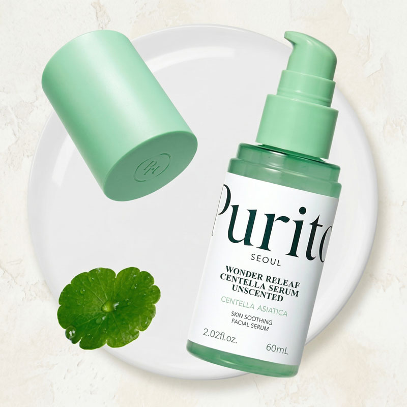 PURITO-Centella-Unscented-Serum-for-Sensitive-Skin-–-Lightweight-Calming-&-Skin-Barrier-Repair,-34,860-ppm-Soothing-Serum,-Vegan-&-Cruelty-Free,-Korean-Skincare,-2-fl