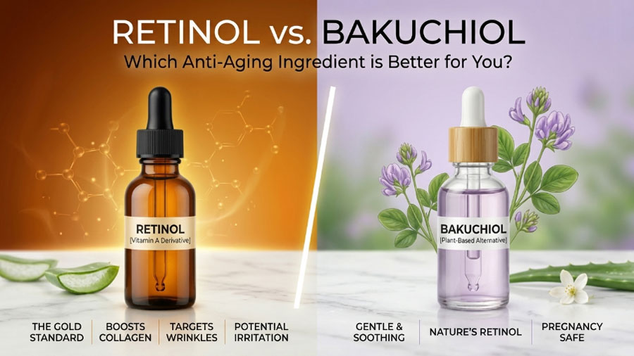 Retinol vs Bakuchiol || Which Anti-Aging Ingredient is best