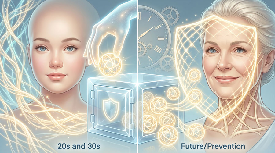 What is Collagen Banking? The Strategy to Prevent Wrinkles in Your 20s and 30s