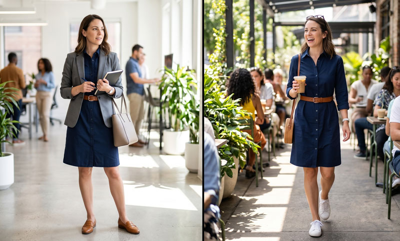Shirt-dress