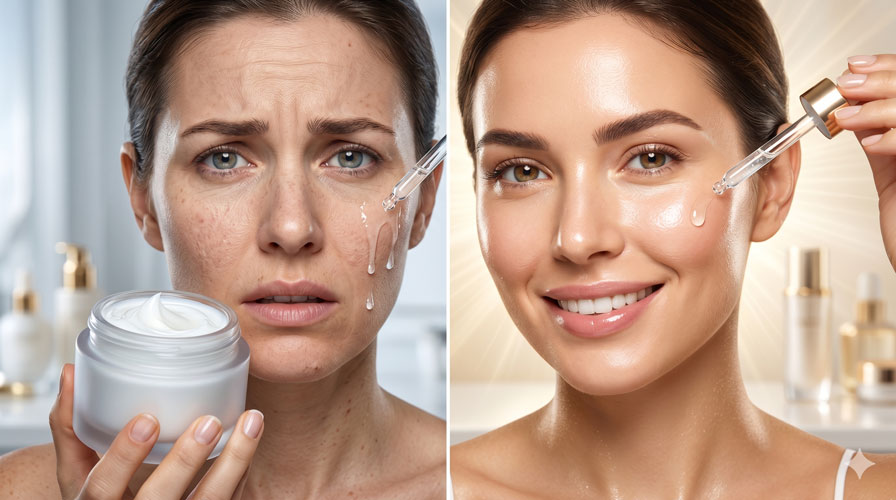 Correct way of layering skincare