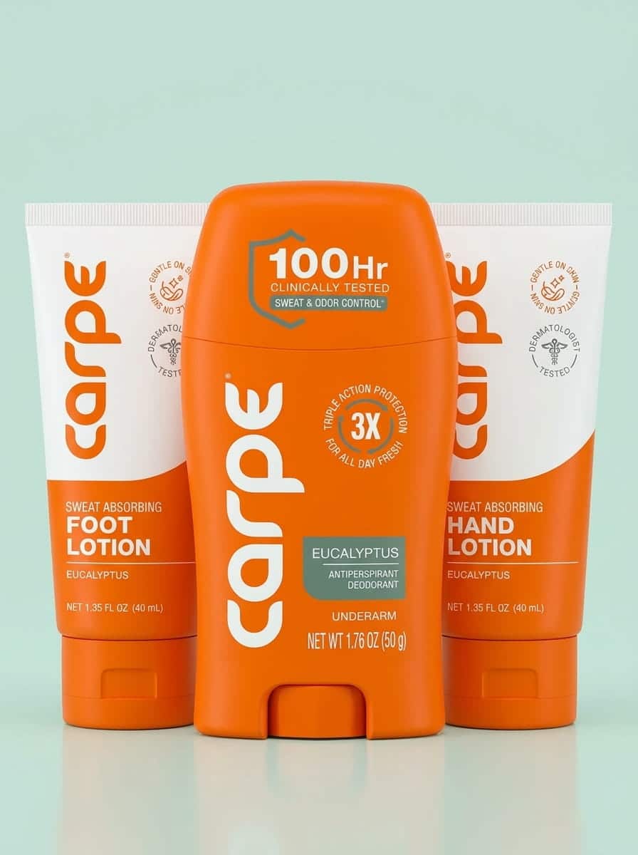 Carpe Underarm Antiperspirant Lotion (Unscented)