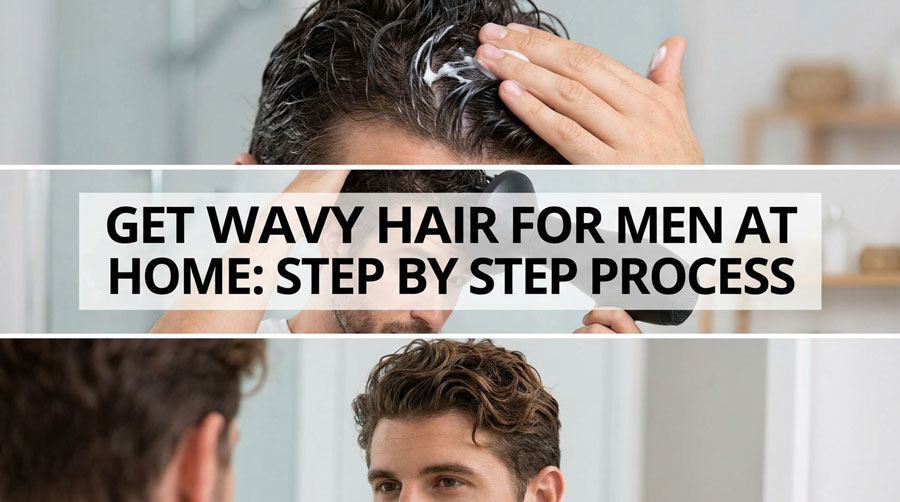 Get Wavy Hair For Men at Home Step By Step Process Get Wavy Hair For Men at Home Step By Step Process